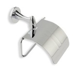 StilHaus H11C-08 Toilet Roll Holder With Cover, Chrome